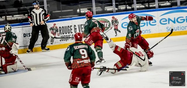 Photo hockey match Cergy-Pontoise - Grenoble  le 10/01/2023