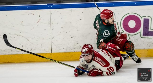 Photo hockey match Cergy-Pontoise - Grenoble  le 10/01/2023