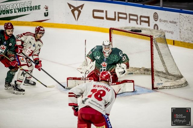 Photo hockey match Cergy-Pontoise - Grenoble  le 10/01/2023