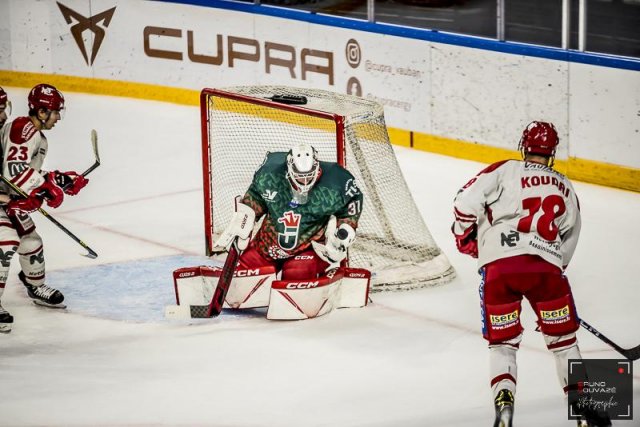Photo hockey match Cergy-Pontoise - Grenoble  le 10/01/2023
