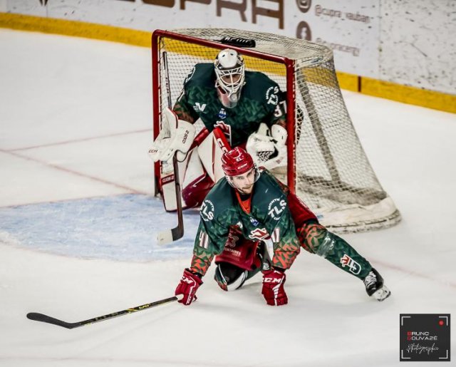 Photo hockey match Cergy-Pontoise - Grenoble  le 10/01/2023