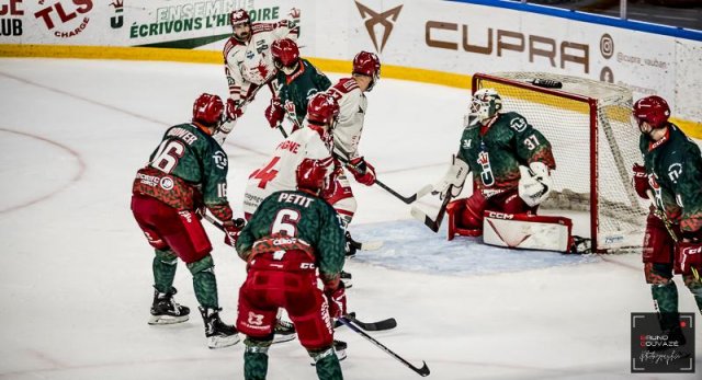 Photo hockey match Cergy-Pontoise - Grenoble  le 10/01/2023