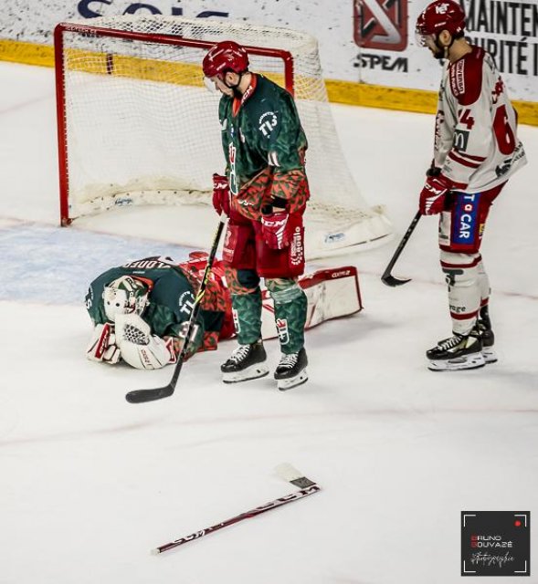 Photo hockey match Cergy-Pontoise - Grenoble  le 10/01/2023