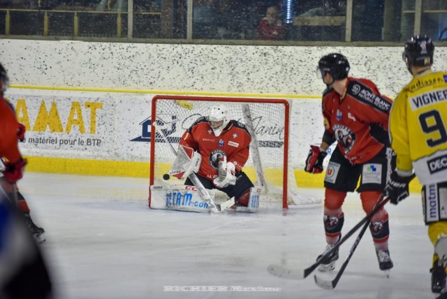 Photo hockey match Chamonix  - Rouen le 13/01/2023
