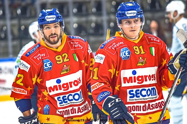 Photo hockey match Nitra (SVK) - Asiago (ITA) le 13/01/2023