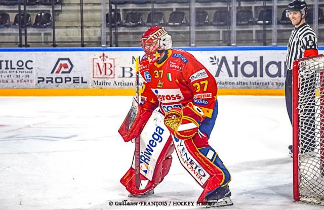 Photo hockey match Nitra (SVK) - Asiago (ITA) le 13/01/2023