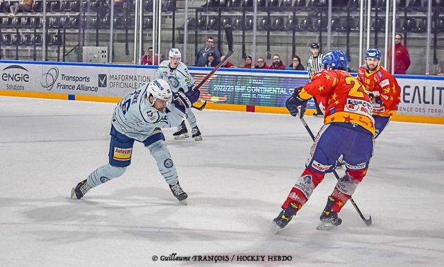 Photo hockey match Nitra (SVK) - Asiago (ITA) le 13/01/2023