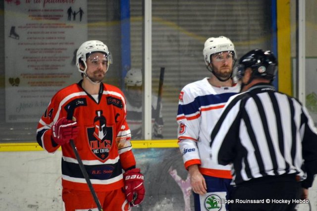 Photo hockey match Dijon  - Luxembourg le 14/01/2023
