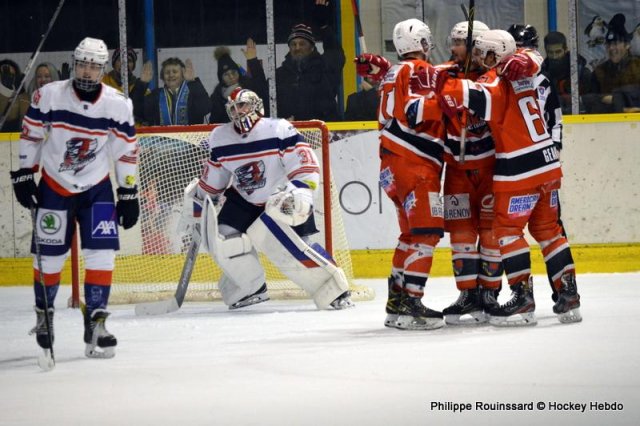 Photo hockey match Dijon  - Luxembourg le 14/01/2023