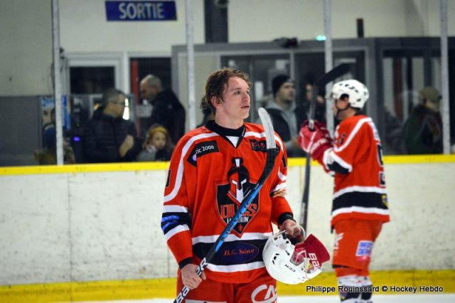 Photo hockey match Dijon  - Luxembourg le 14/01/2023