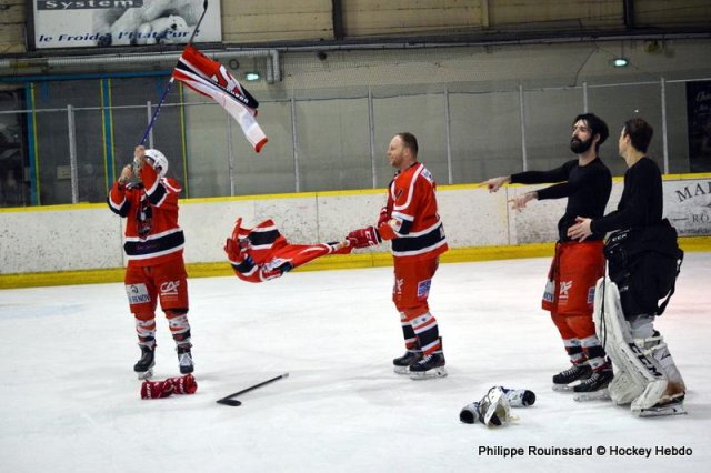 Photo hockey match Dijon  - Luxembourg le 14/01/2023