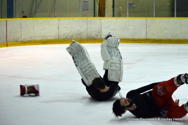 Photo hockey match Dijon  - Luxembourg le 14/01/2023