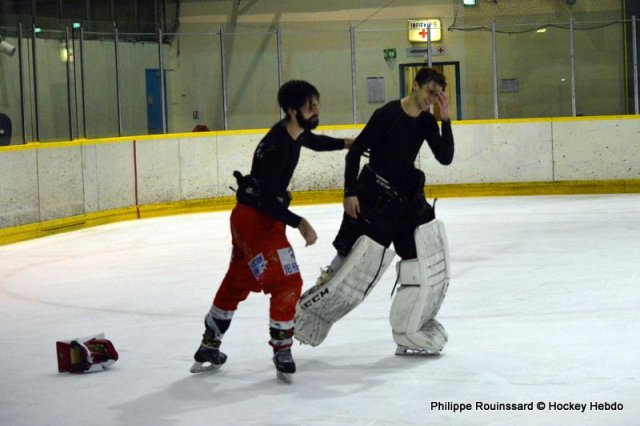 Photo hockey match Dijon  - Luxembourg le 14/01/2023
