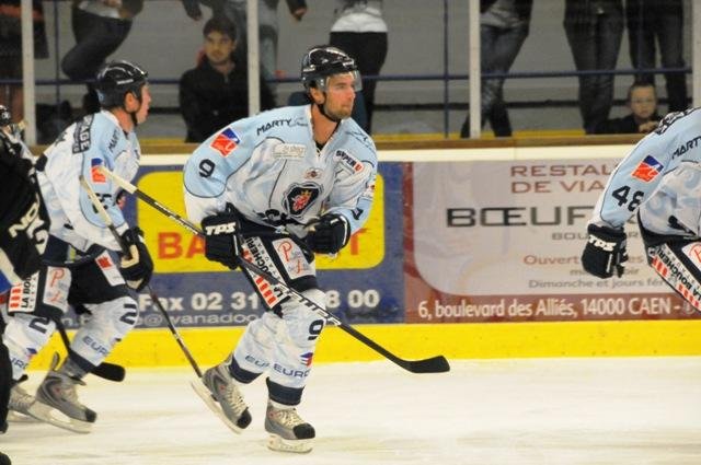 Photo hockey match Caen  - Angers  le 15/09/2009