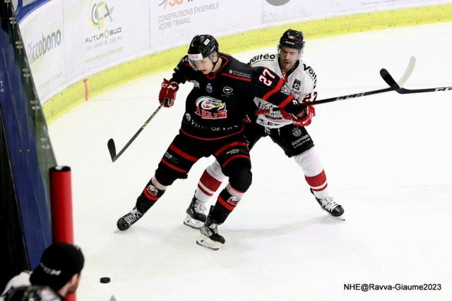 Photo hockey match Nice - Bordeaux le 13/01/2023