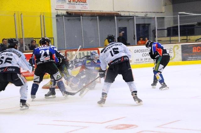 Photo hockey match Caen  - Angers  le 15/09/2009