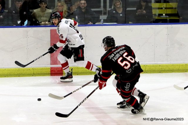 Photo hockey match Nice - Bordeaux le 13/01/2023