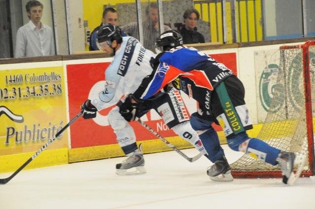 Photo hockey match Caen  - Angers  le 15/09/2009