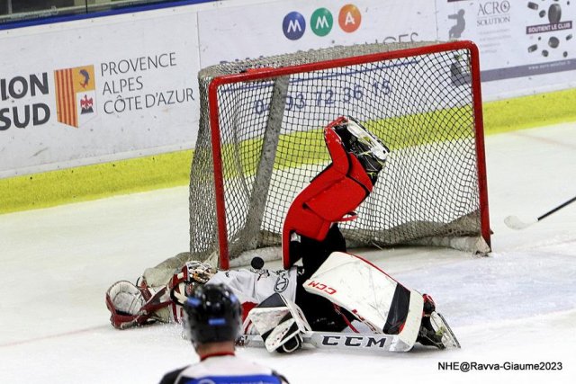 Photo hockey match Nice - Bordeaux le 13/01/2023