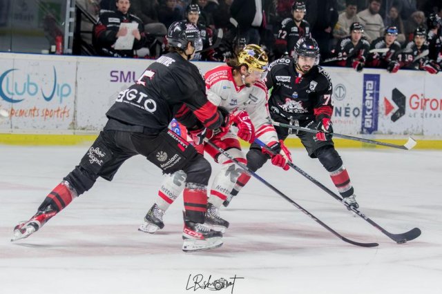 Photo hockey match Bordeaux - Grenoble  le 15/01/2023