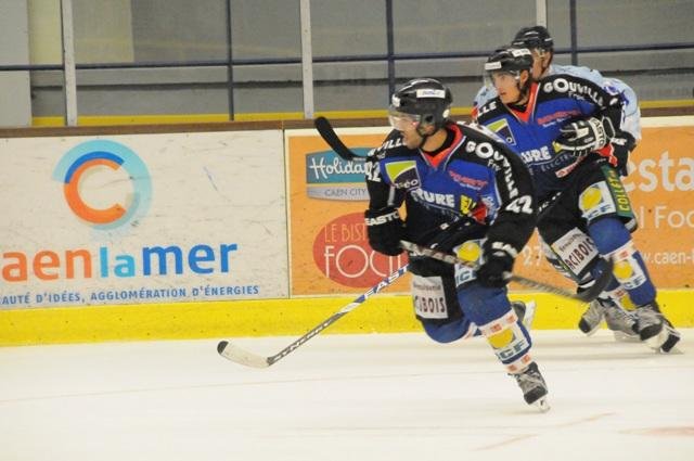 Photo hockey match Caen  - Angers  le 15/09/2009
