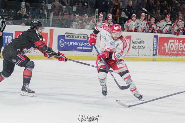 Photo hockey match Bordeaux - Grenoble  le 15/01/2023