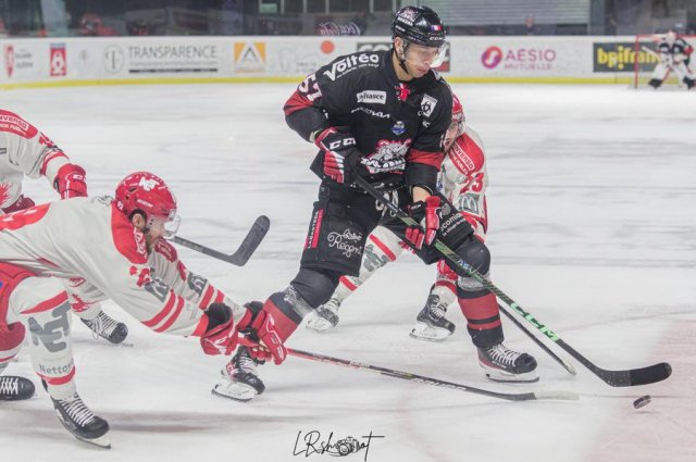 Photo hockey match Bordeaux - Grenoble  le 15/01/2023