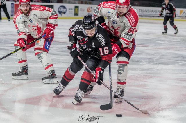 Photo hockey match Bordeaux - Grenoble  le 15/01/2023