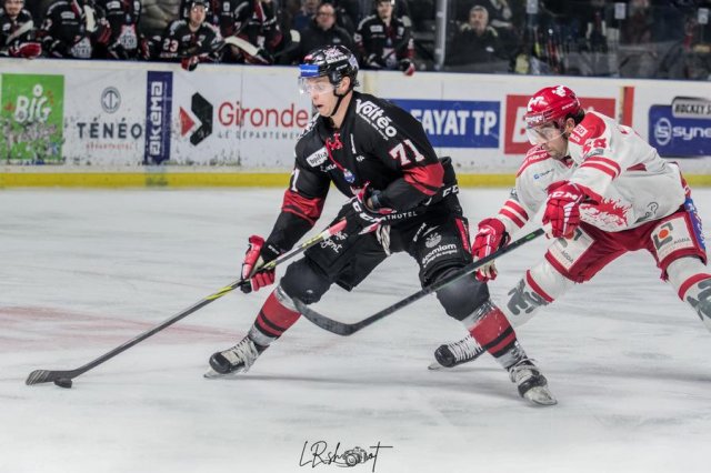 Photo hockey match Bordeaux - Grenoble  le 15/01/2023