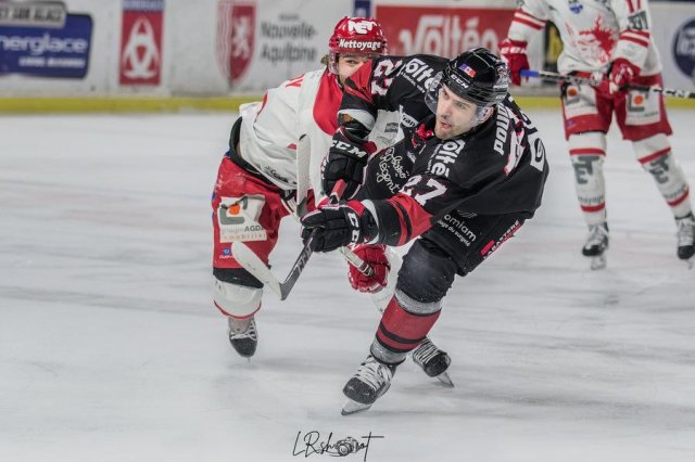 Photo hockey match Bordeaux - Grenoble  le 15/01/2023