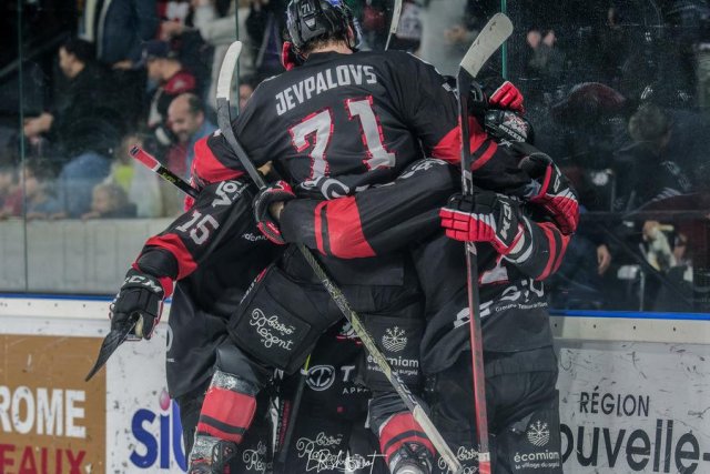 Photo hockey match Bordeaux - Grenoble  le 15/01/2023