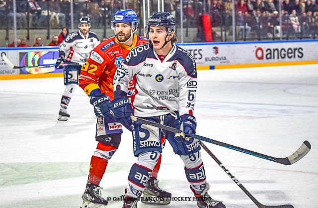 Photo hockey match Asiago (ITA) - Angers  le 15/01/2023