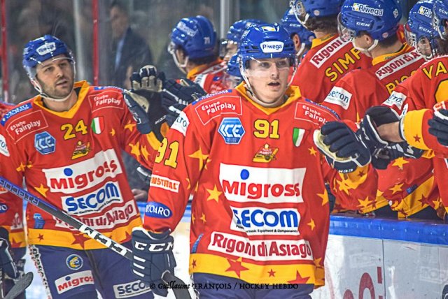 Photo hockey match Asiago (ITA) - Angers  le 15/01/2023