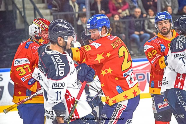 Photo hockey match Asiago (ITA) - Angers  le 15/01/2023