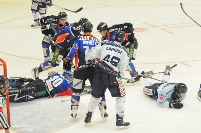 Photo hockey match Caen  - Angers  le 15/09/2009