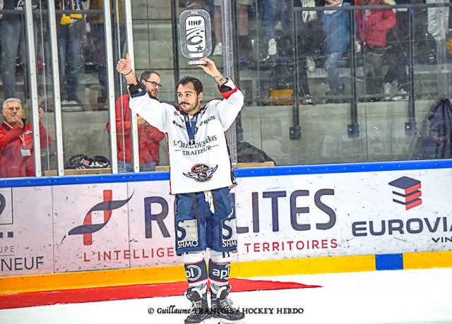 Photo hockey match Asiago (ITA) - Angers  le 15/01/2023