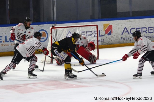 Photo hockey match Rouen - Briançon  le 15/01/2023