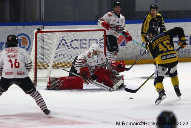 Photo hockey match Rouen - Briançon  le 15/01/2023