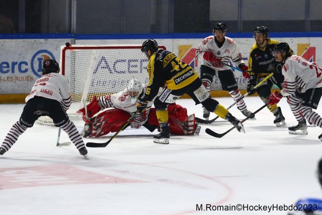Photo hockey match Rouen - Briançon  le 15/01/2023