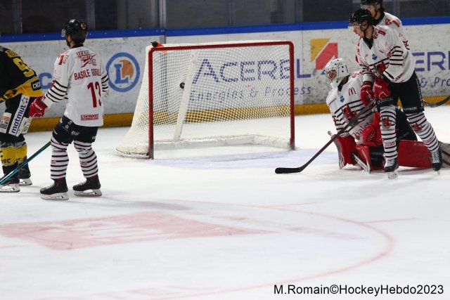 Photo hockey match Rouen - Briançon  le 15/01/2023