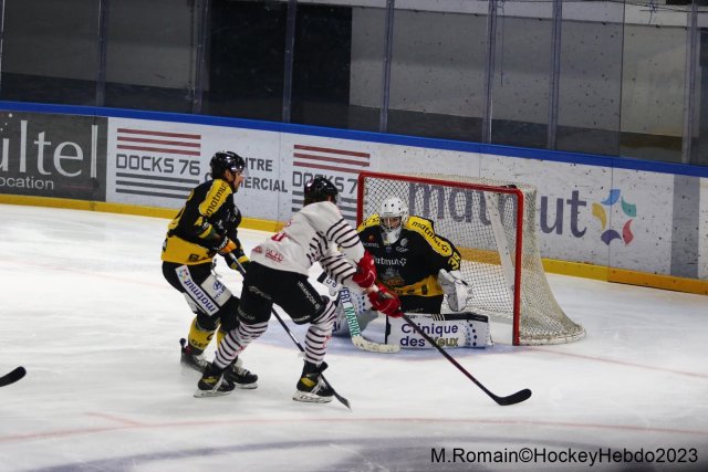Photo hockey match Rouen - Briançon  le 15/01/2023