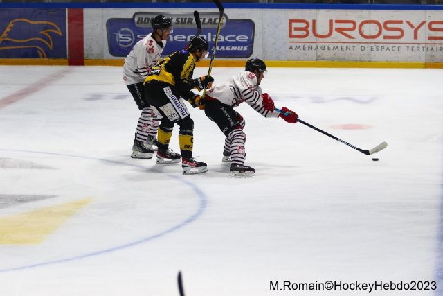 Photo hockey match Rouen - Briançon  le 15/01/2023