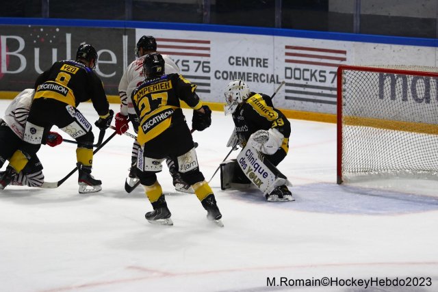 Photo hockey match Rouen - Briançon  le 15/01/2023