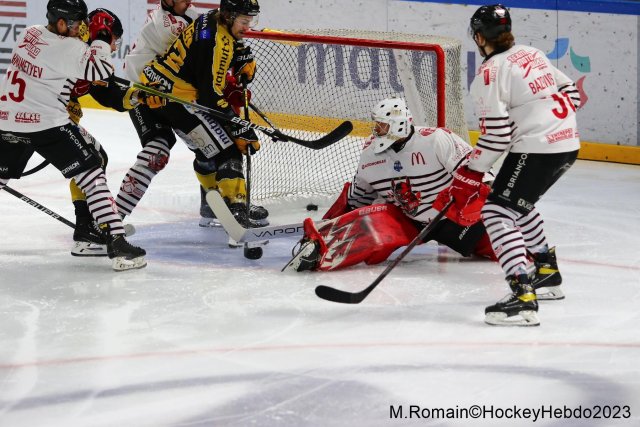 Photo hockey match Rouen - Briançon  le 15/01/2023