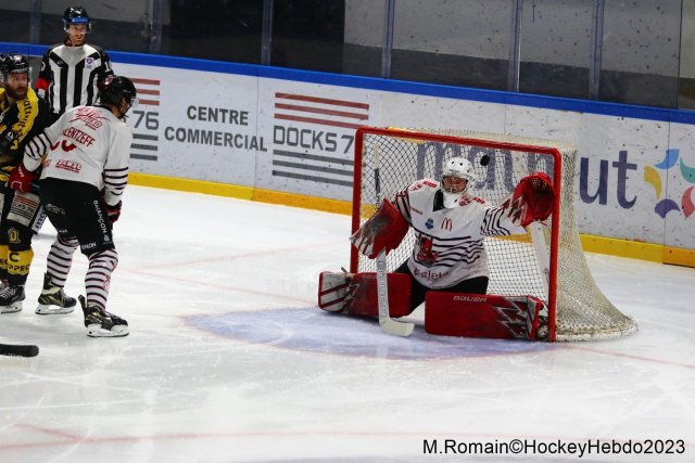 Photo hockey match Rouen - Briançon  le 15/01/2023