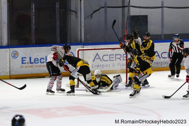 Photo hockey match Rouen - Briançon  le 15/01/2023