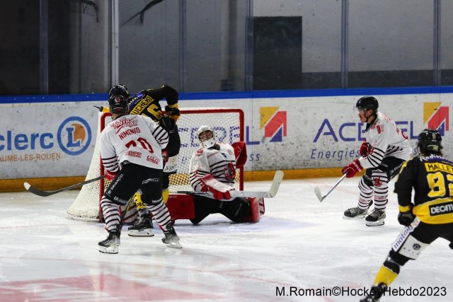 Photo hockey match Rouen - Briançon  le 15/01/2023