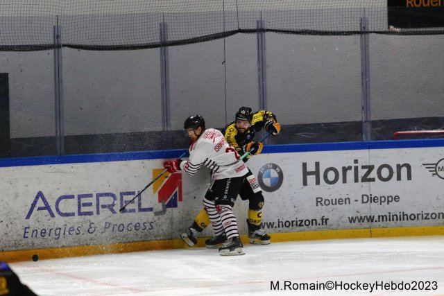 Photo hockey match Rouen - Briançon  le 15/01/2023