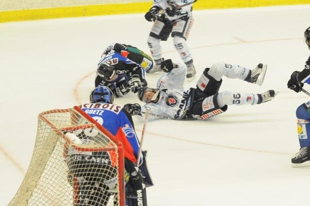 Photo hockey match Caen  - Angers  le 15/09/2009