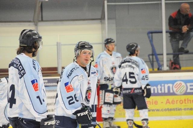 Photo hockey match Caen  - Angers  le 15/09/2009